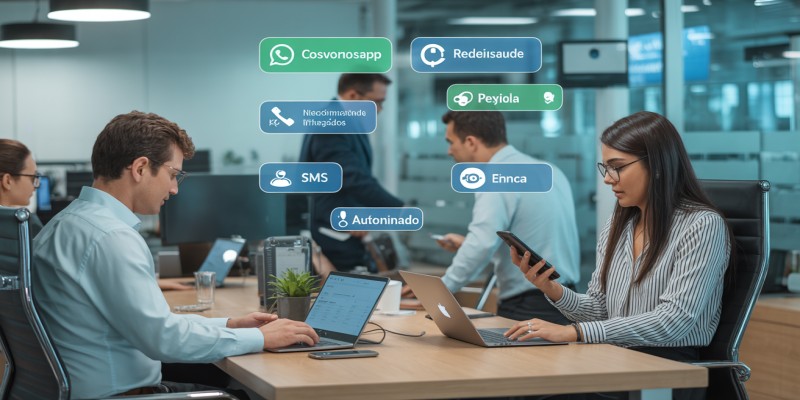 CRM com WhatsApp, Ligações e SMS: Solução CINNDI para Empresas